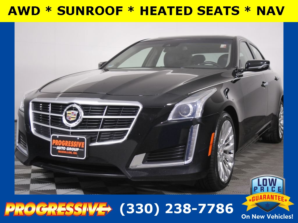 Pre-Owned 2014 Cadillac CTS 2.0L Turbo Luxury 4D Sedan in Massillon #